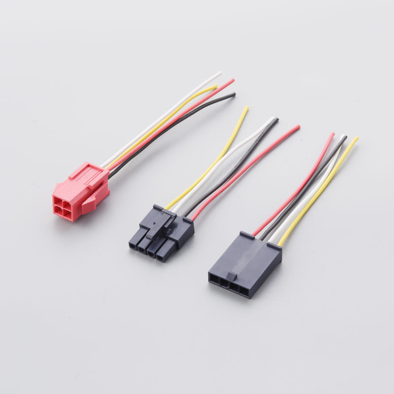 Micro-fit Molex 4.2 Doppia femmina 469930420 Connettore più leggero Custizzazione del filo di rame del cablaggio di consumo realizzato.